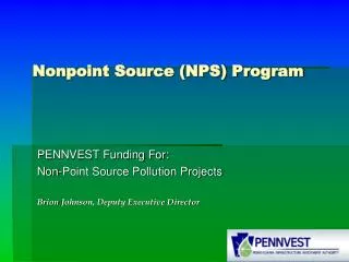 Nonpoint Source (NPS) Program