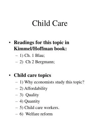 child care
