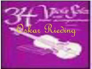oskar rieding