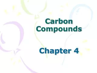 carbon compounds