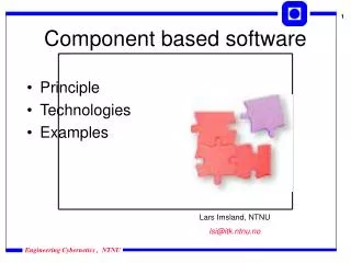 Component based software