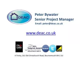 Peter Bywater Senior Project Manager