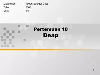 pertemuan 18 deap