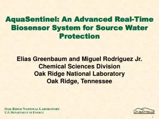 AquaSentinel: An Advanced Real-Time Biosensor System for Source Water Protection