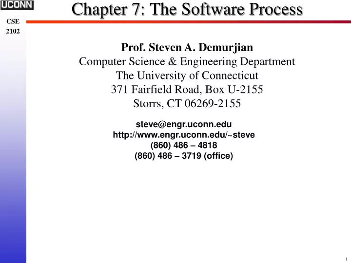 chapter 7 the software process