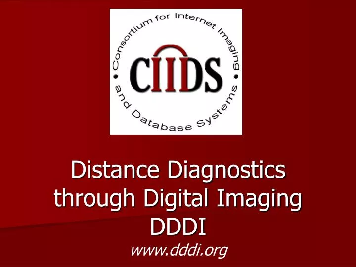 distance diagnostics through digital imaging dddi www dddi org