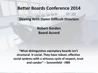 Boardroom Alignment