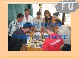 themelimi i nj firme ushtrimore