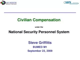 Civilian Compensation under the National Security Personnel System