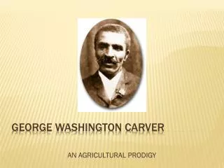 George Washington Carver