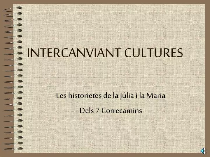 intercanviant cultures