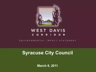 Syracuse City Council