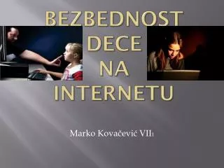 bezbednost dece na internetu
