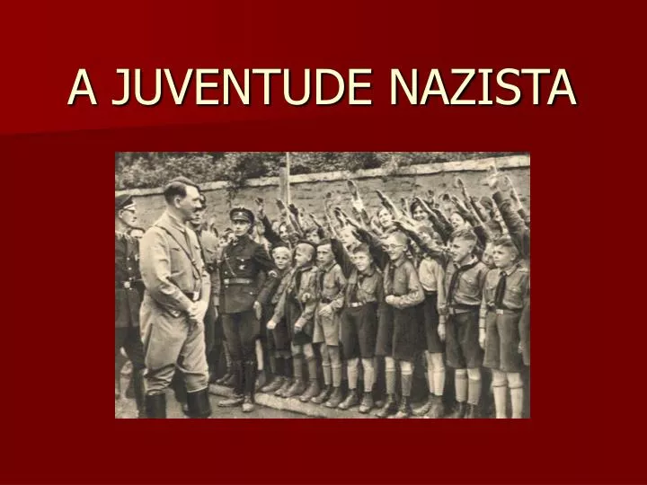 a juventude nazista