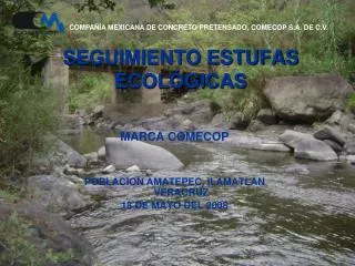 seguimiento estufas ecol gicas