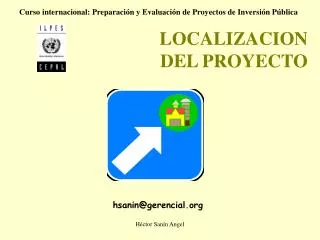 localizacion del proyecto