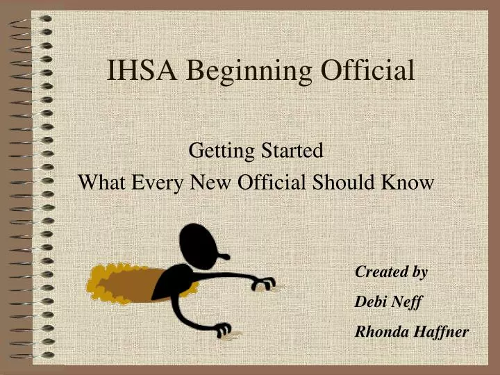 ihsa beginning official