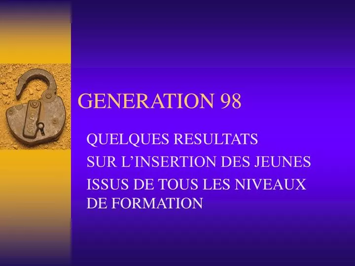 generation 98