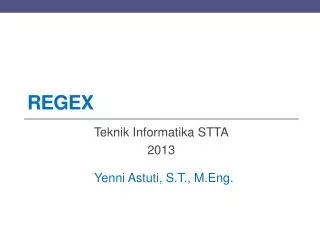 regex
