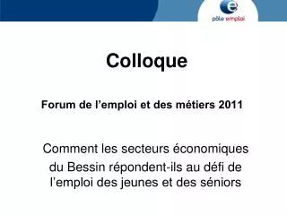 colloque