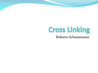cross linking