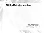 Solving the Perfect Matching Problem in a Weighted Graph - slide 1