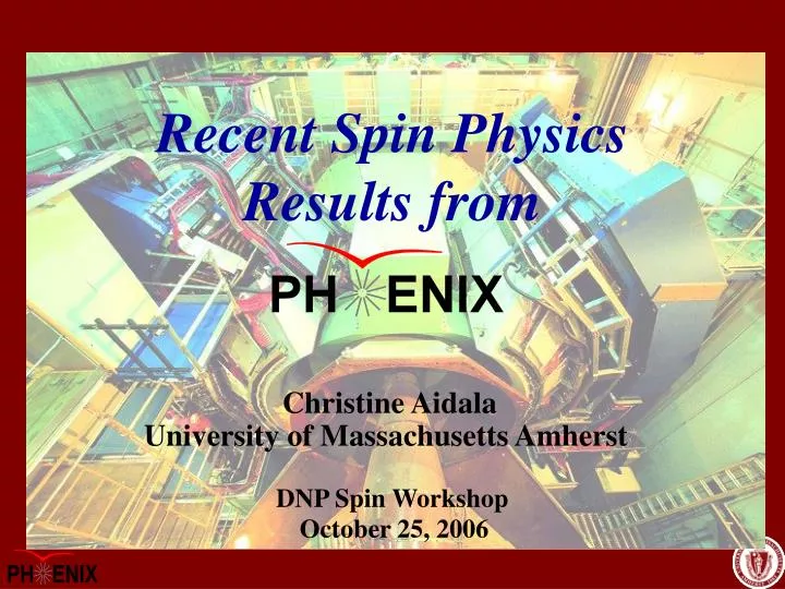 recent spin physics results from