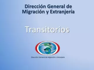 transitorios