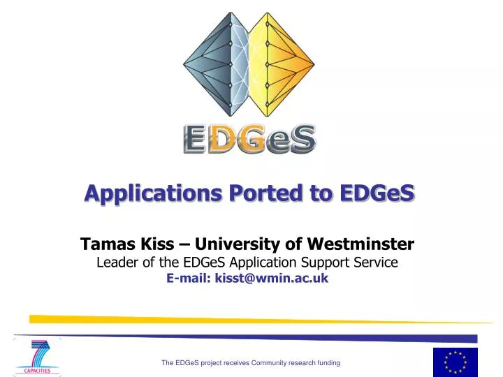 applications ported to edges