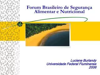 luciene burlandy universidade federal fluminense 2006