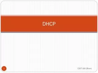 DHCP