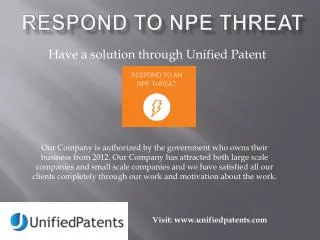 Patent NPE