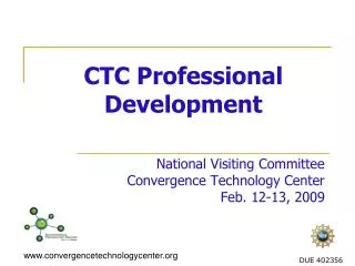 CTC Professional Development