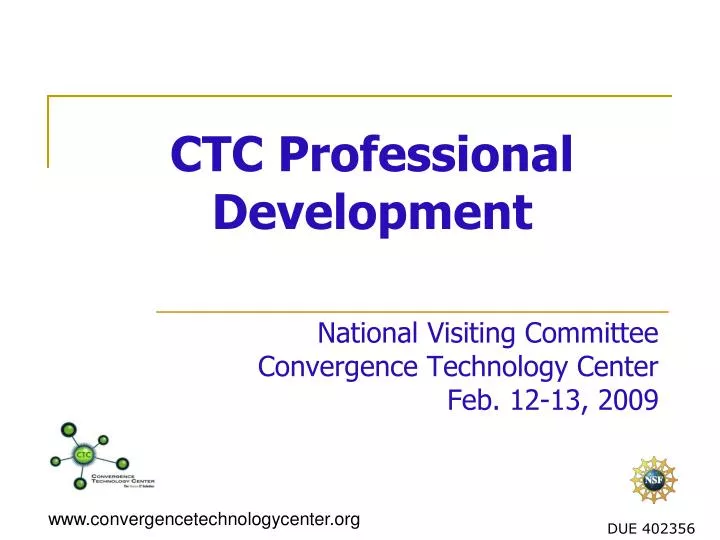 ctc professional development