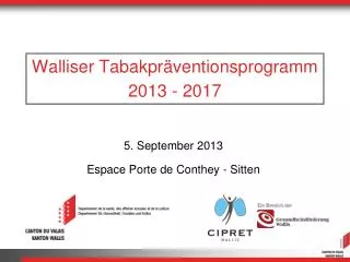 walliser tabakpr ventionsprogramm 2013 2017