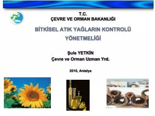 t c evre ve orman bakanli i b tk sel atik ya larin kontrol y netmel