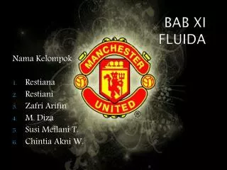 bab xi fluida