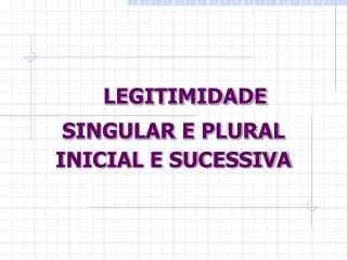 legitimidade