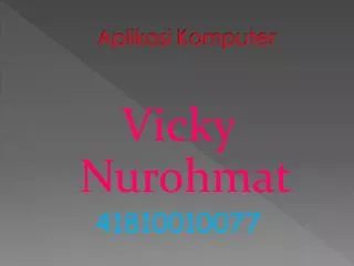 aplikasi komputer