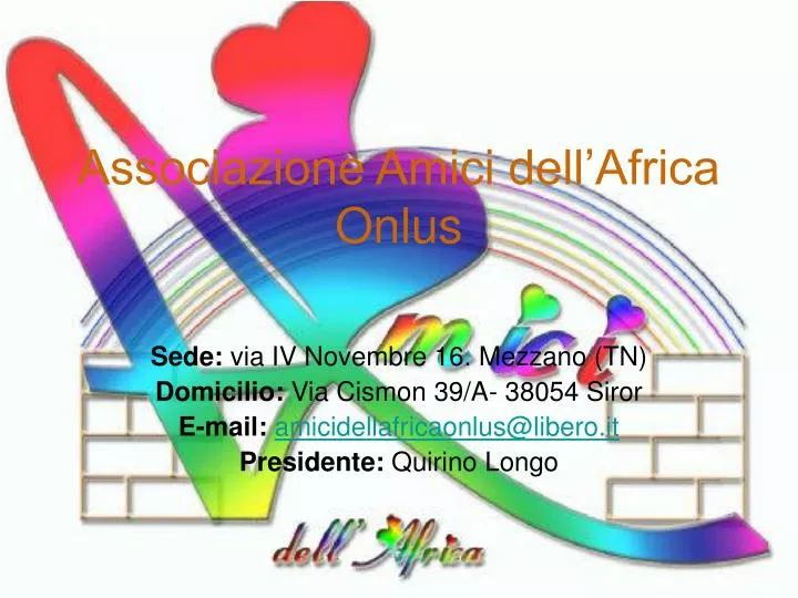 associazione amici dell africa onlus
