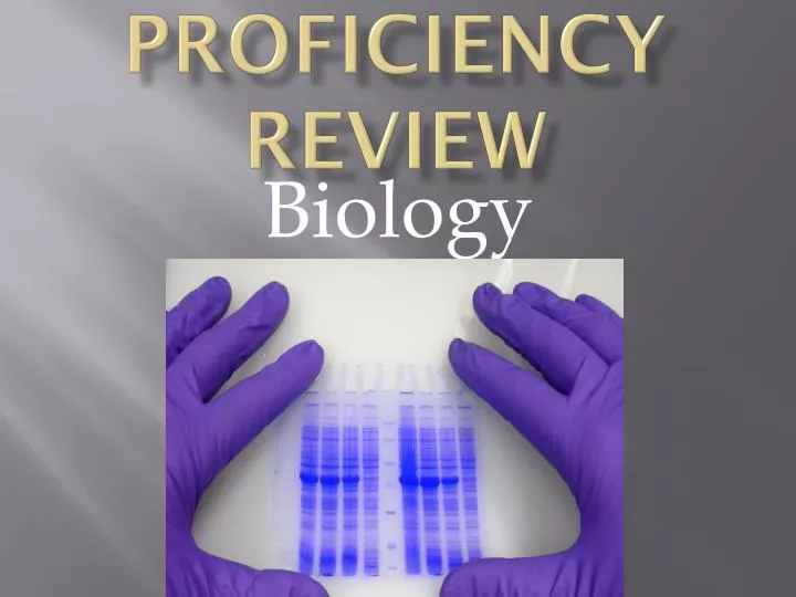 proficiency review