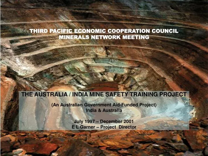third pacific economic cooperation council minerals network meeting