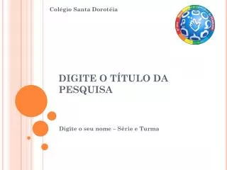digite o t tulo da pesquisa