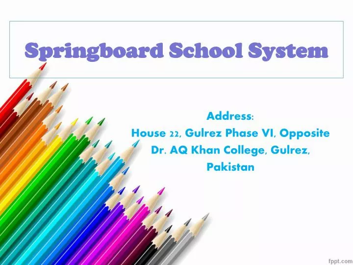 springboard school system