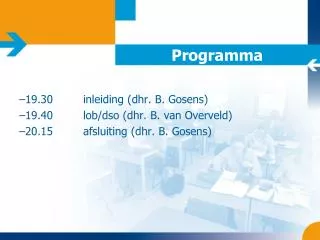 programma