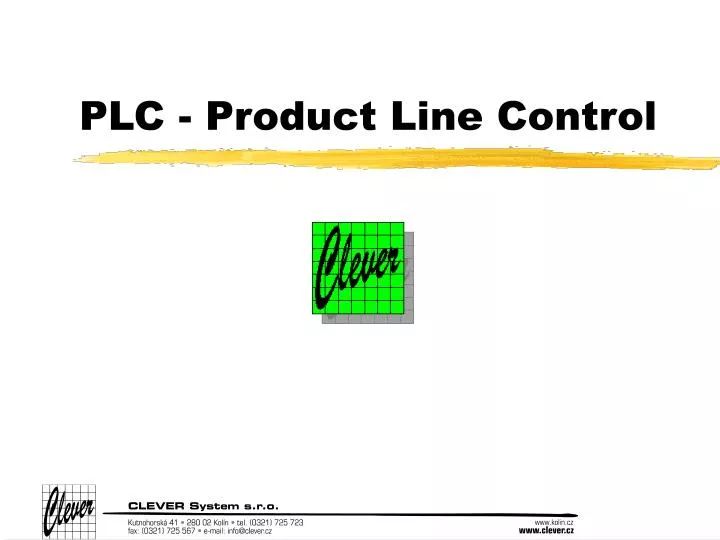 plc product line control