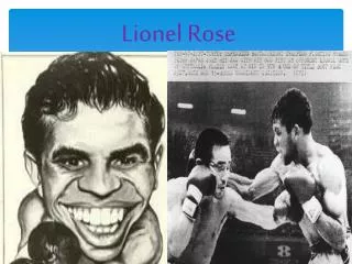 Lionel Rose