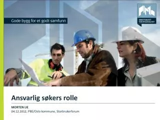 ansvarlig s kers rolle