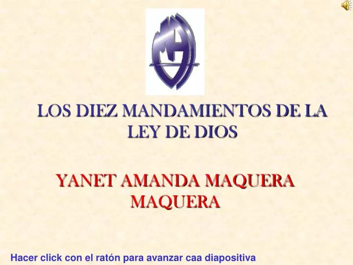 los diez mandamientos de la ley de dios