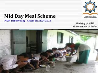 Mid Day Meal Scheme